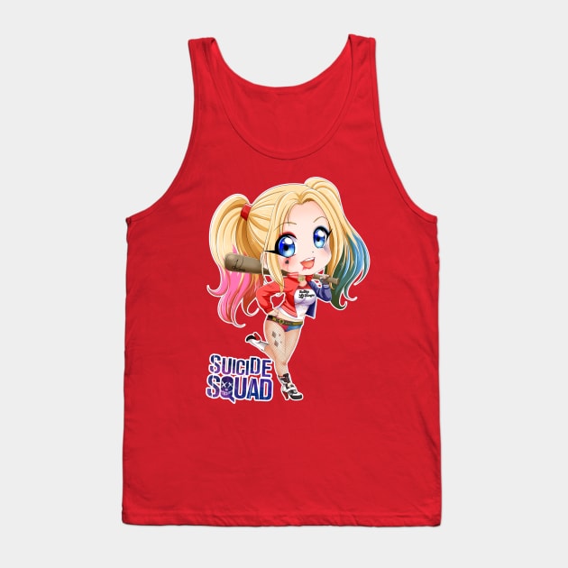 Harley Quinn - Suicide Squad Tank Top by Invisibleman17